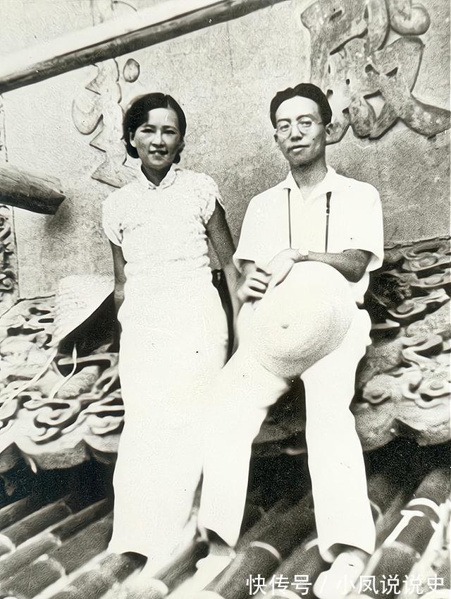 欧珠#林徽因罕见老照片:欧洲度蜜月,带6岁女儿骑驴,美得不可方物