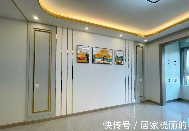 电视墙|98平新房，全屋花很多心思设计，电视墙漂亮上档次，很多人都喜欢