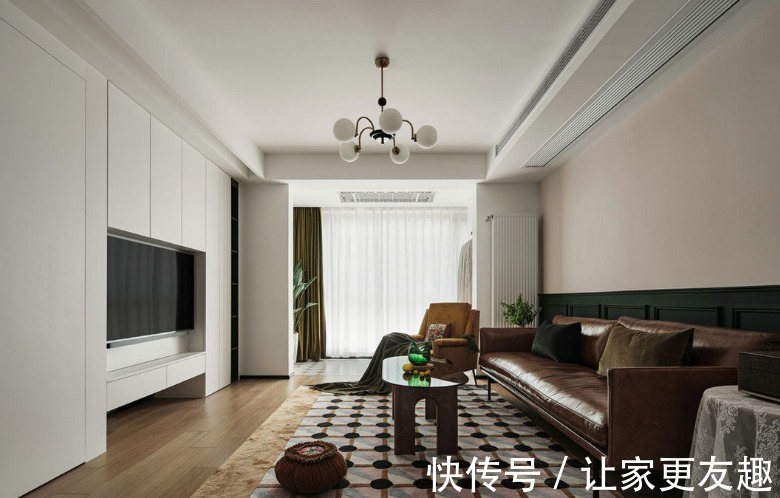魔都|魔都85m2旧房翻新,老破小房大变优雅复古风,这样装修不花冤枉钱