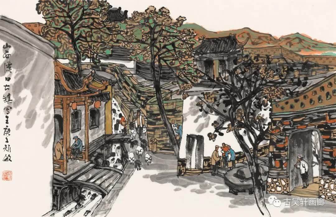 江山任性方多娇——周矩敏写生作品赏析