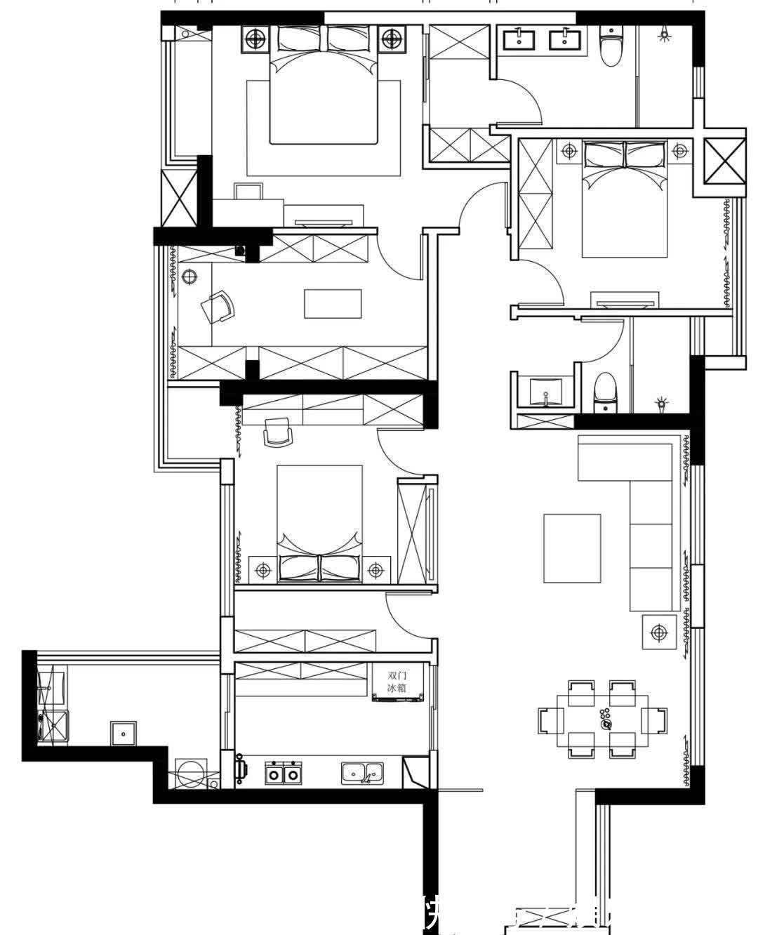 美式风格|150平方米的美式风格,三口人的幸福生活,浪漫又甜蜜