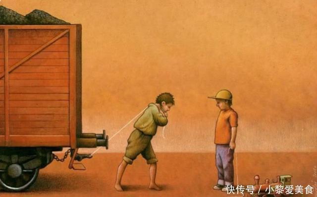 父母|6张“讽刺”父母的画火了,初看很有趣,看懂了却很扎心