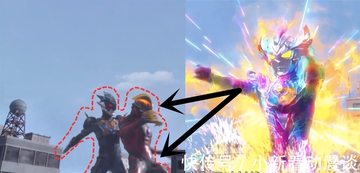 贝利亚奥特曼|特利迦奥特曼：卡尔蜜拉偷学托老黑，玩法都一样，哥尔巴变贝利亚