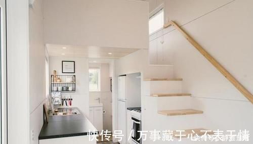 楼梯|同事家21㎡两室一厅太赞了,但看完客厅后,朋友再不去串门了