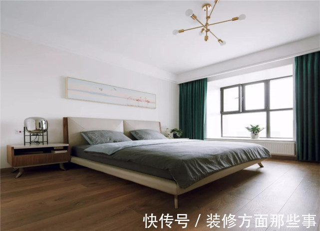 北欧|128平现代北欧四居室,让空间充满档次感,华丽而又精致