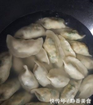 韭菜鸡蛋饺子|煮饺子水开就下锅?10人有9人做错,多加这一步,好吃不破皮