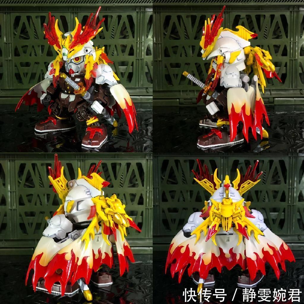 炼狱杏寿郎|模玩控:SD比例高达模型改造,《鬼灭之刃》炼狱杏寿郎