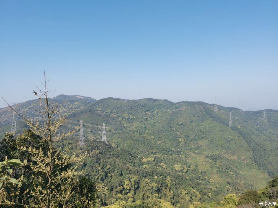 年初四爬阳台山