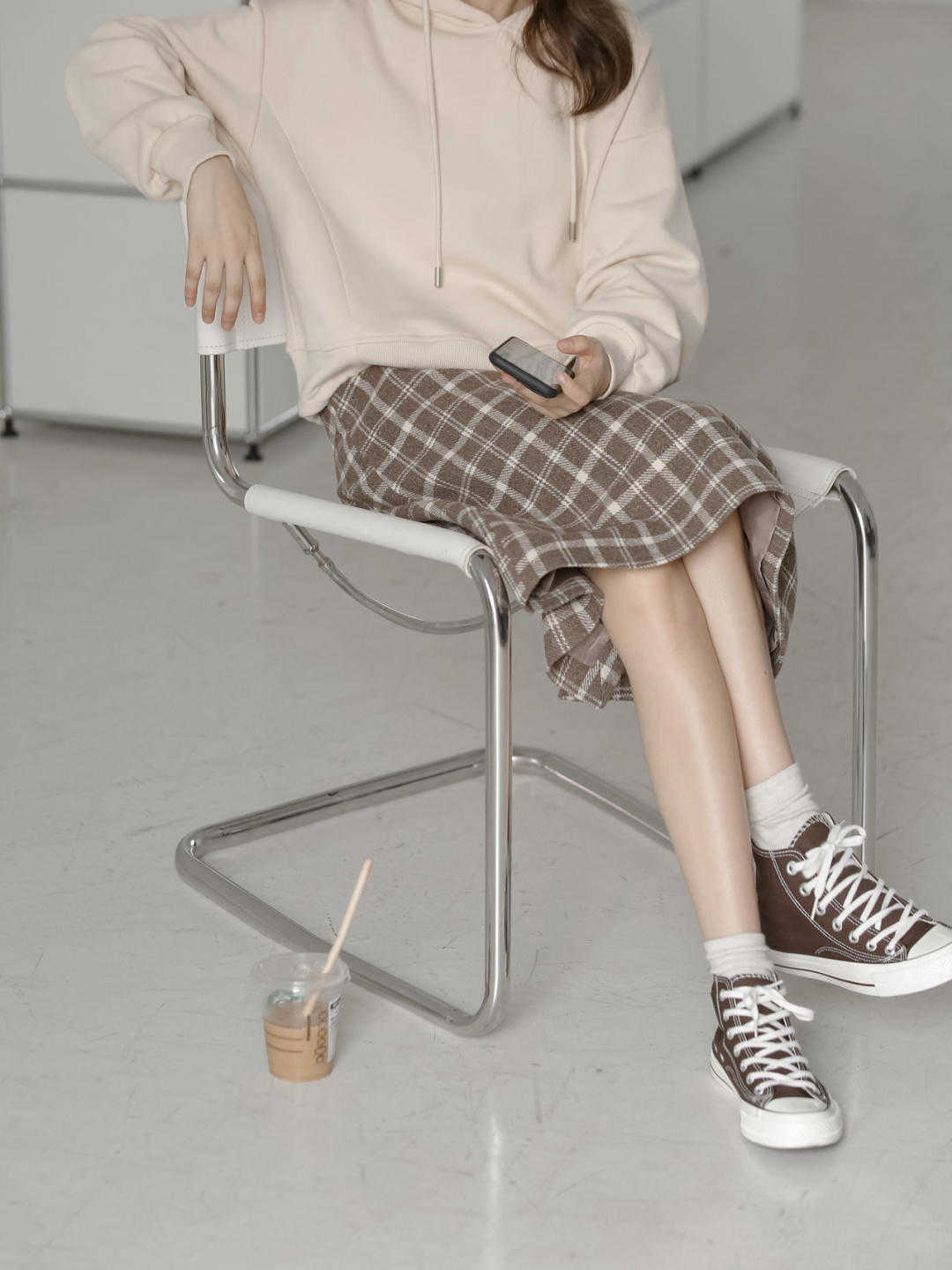 深色系|冬天一定要码住毛呢半裙!温婉优雅又能修饰身材,上身效果贼美