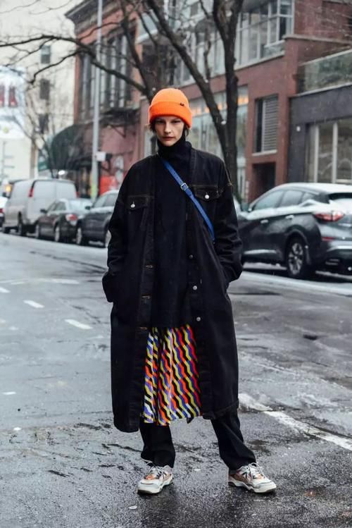 阔腿裤＋短靴，阔腿裤＋老爹鞋，简直美到犯规！