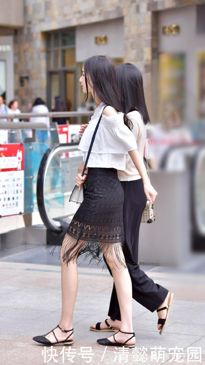 穿搭|爱美的女生就是会穿,裙子加点“流苏”才好看,飘逸又雅致
