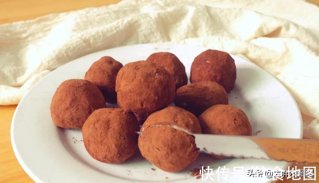 揭秘！巧克力松露的做法，再也不用买啦，空气感十足的巧克力