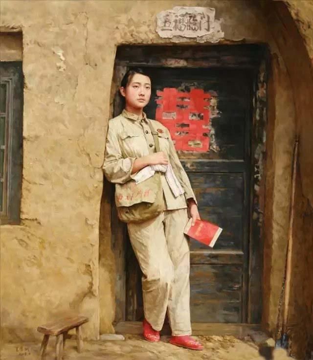  欣赏|迷茫的女知青——王国斌先生知青系列人物油画欣赏（图）