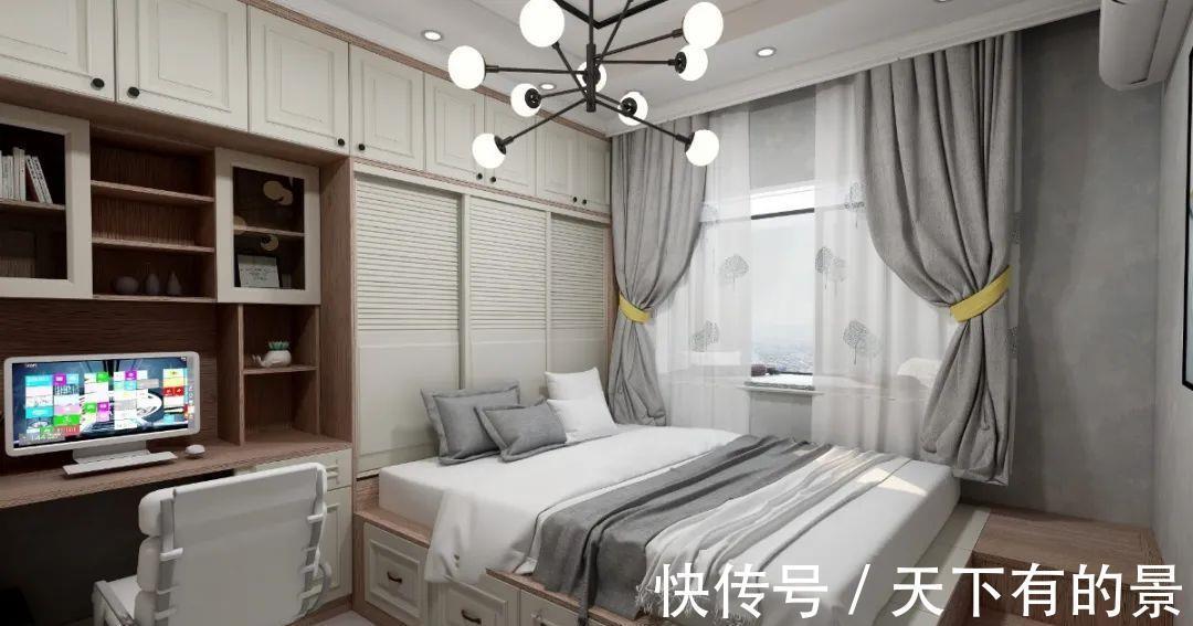 卧室|小户型卧室衣柜怎样设计?都来学一学吧,别让卧室显得太拥挤