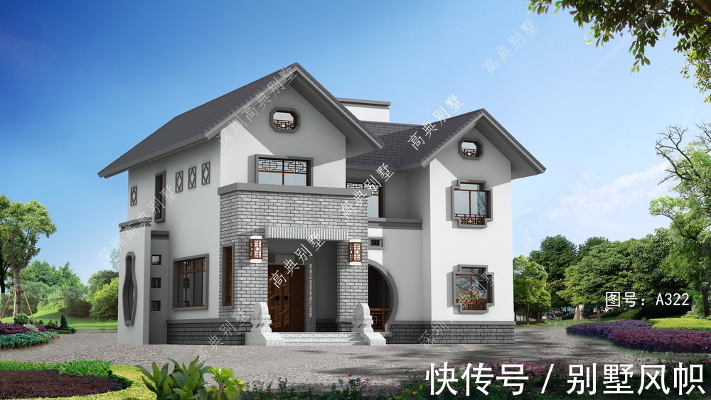 中式自建房,让人一见钟情