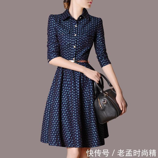 真丝连衣裙|30+白领丽人春款时尚职业装,休闲西装+真丝连衣裙