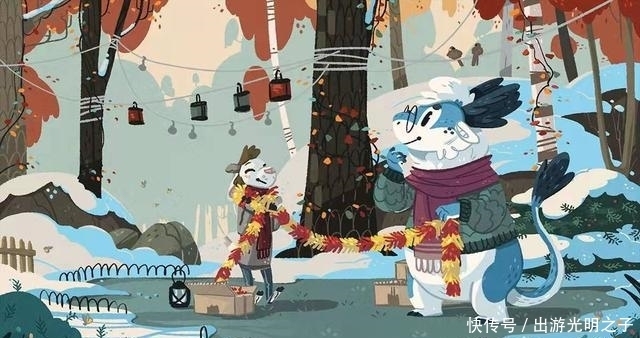 迪斯尼童话世界,法国插画师笔下的冒险之旅