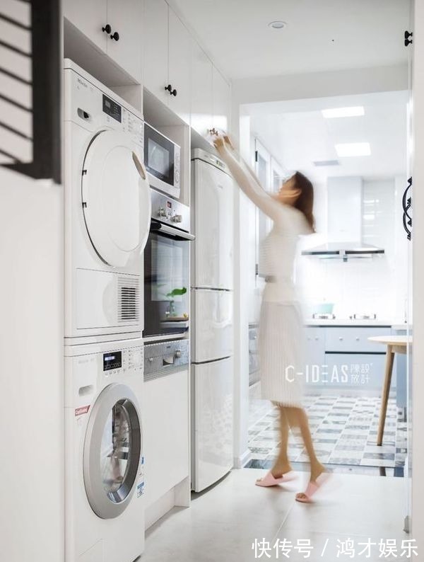 家电区|坚持摒弃阳台,两室改三室,她将99㎡家利用到极致,太有智慧了!