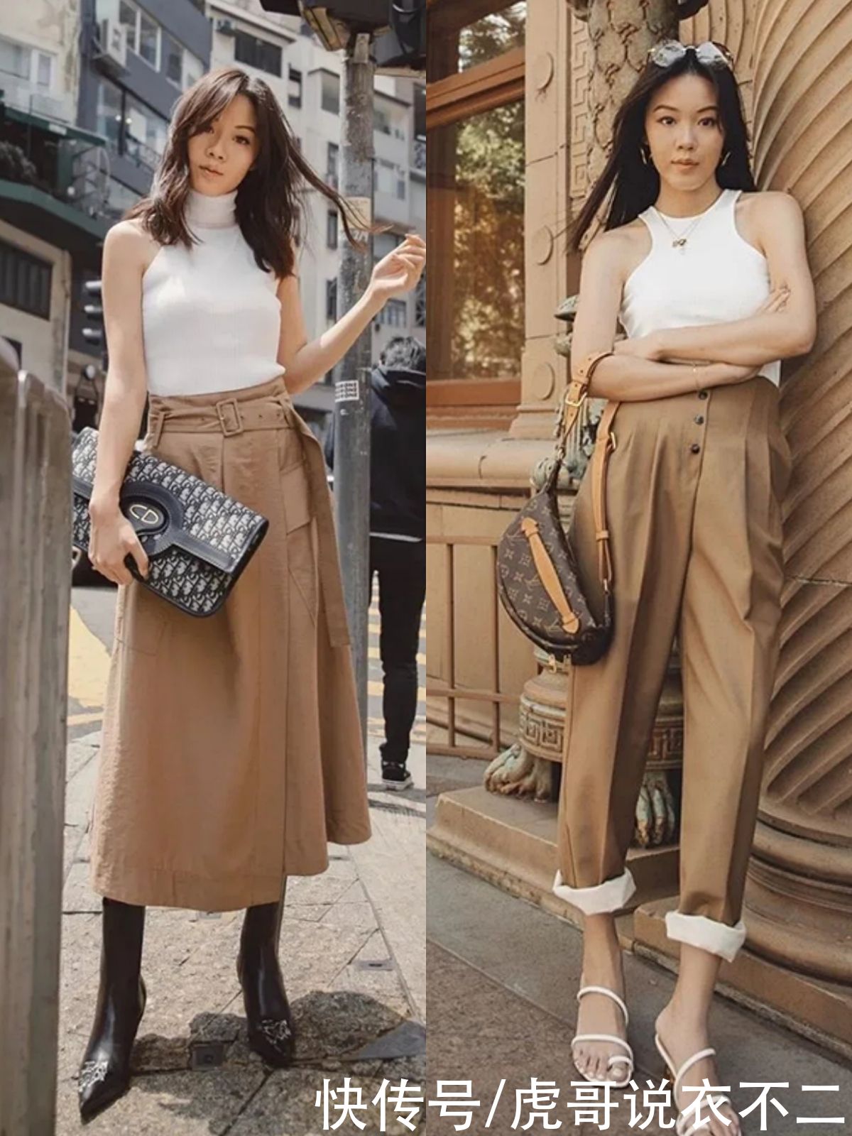 穿搭|穿对“卡其色”的女人更高级，夏季学会穿搭与配色技巧，气质翻倍