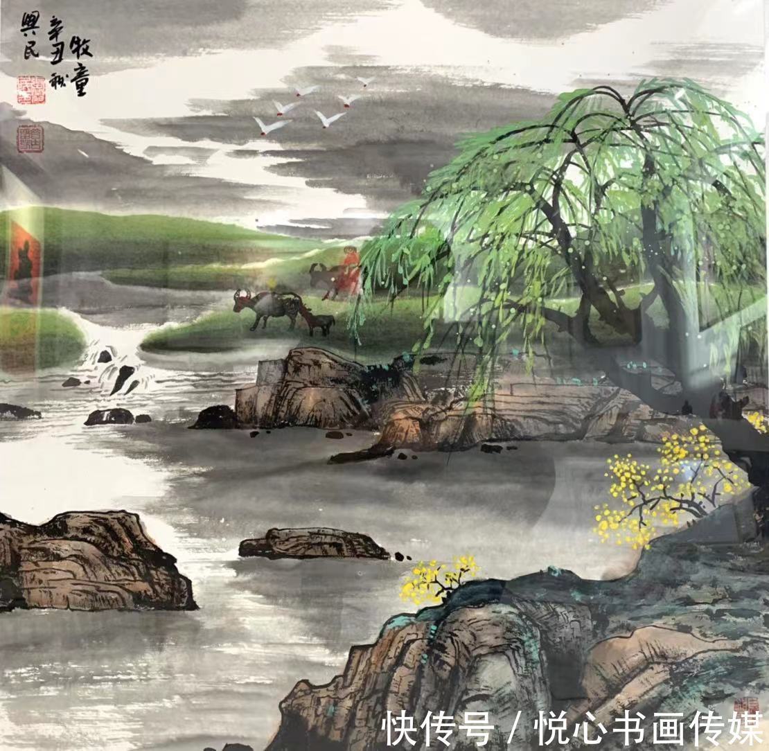 唐风!香韵无限—画家张兴民国画作品欣赏