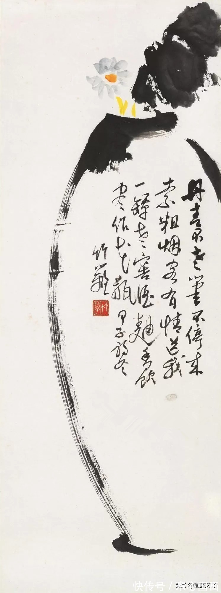 鸡公@孙竹篱先生的诗书画:情钟万物 画寓诗境