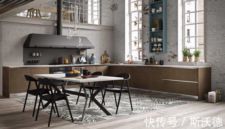 厨房|经典造型厨房,不锈钢橱柜展现出的高颜值空间!