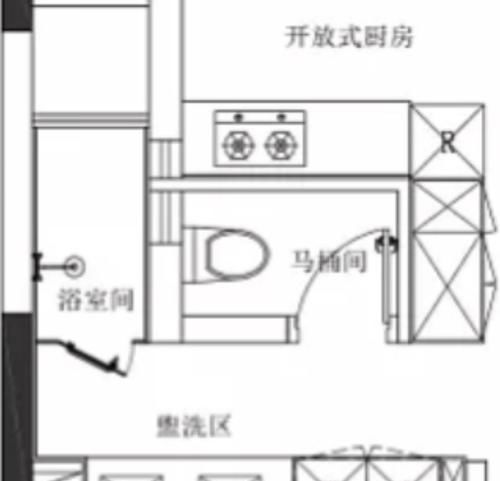 厕所|93㎡，硬是舍弃电视墙，厕所改“2个门”太明智了，晒晒全屋