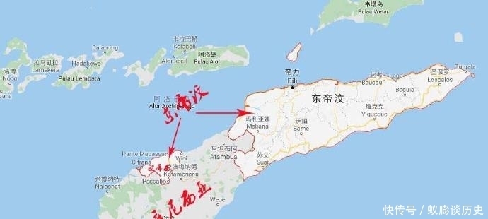 东帝汶|欧库西地区位于帝汶岛西部，为何是东帝汶领土？