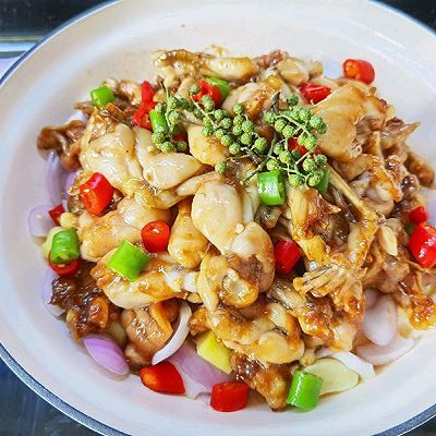 花生油|#舌尖上的端午#啫啫藤椒牛蛙煲