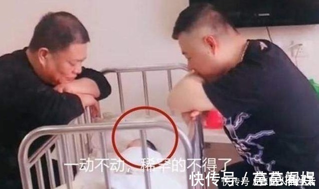 出生|家里“独苗”刚出生,爷爷外公凝视半小时不动,网友:以为是照片