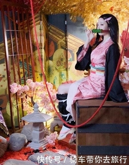 小姐姐|鬼灭之刃:因为原动漫火爆的影响,国内掀起一波COS其角色的潮流