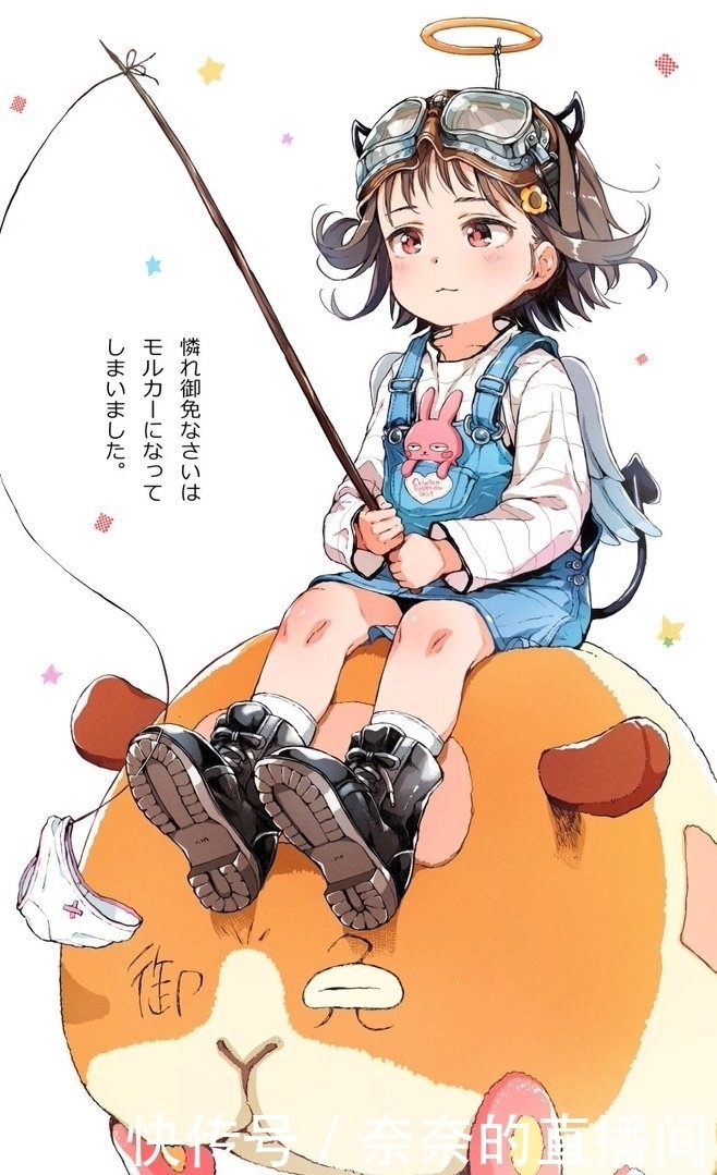 女孩|又一位日本画师的作品火了,这组幼稚园女孩的日常插画真的好可爱