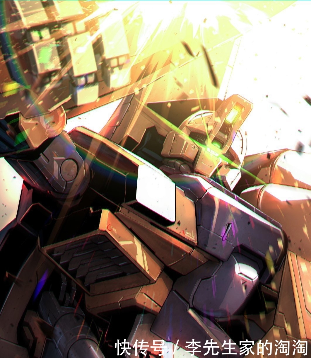 插画|看图识高达,猴脸高达也被还原