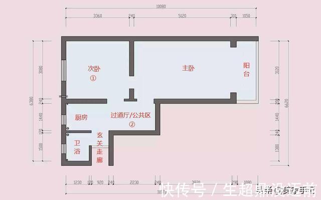 业主|40㎡你觉得小她却改成2室1厅外加1个衣帽间,全屋复古高级晒晒