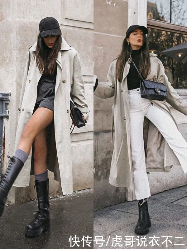 早春就要穿骑士靴，这三种“秀腿”搭法时髦精都爱，太飒爽性感了