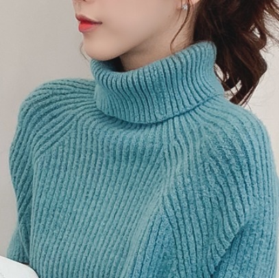 气质优雅 建议大家再有钱毛衣尽量别配牛仔裤,学下图女人穿,特有女人味