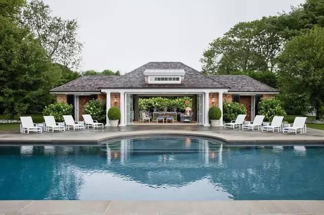 惬意|60款豪宅花园设计,自然安静的生活就该如此惬意