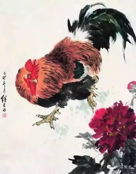 一代宗师|上阵父子兵，这爷俩画鸡能排第一！