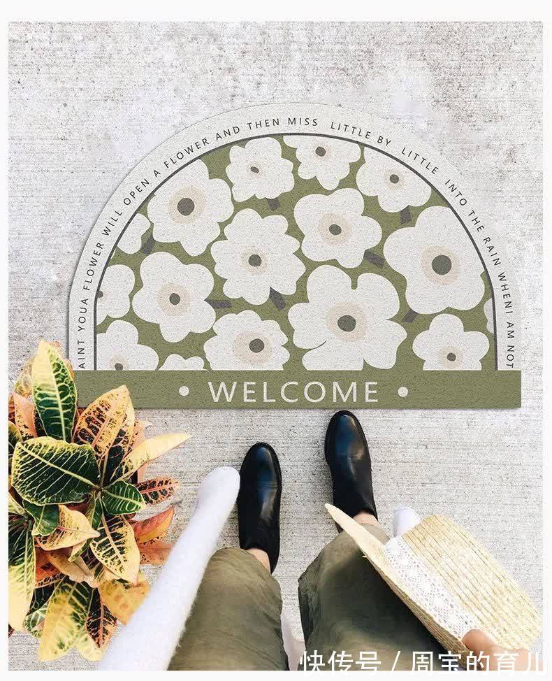 丝圈|入户地毯,家里的“门面担当”,高级风满满