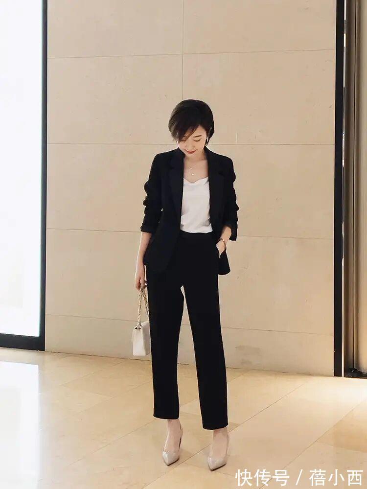 衬衫|秋季职场穿搭如何穿出高级感?衬衫、西装、半身裙搭配给你灵感