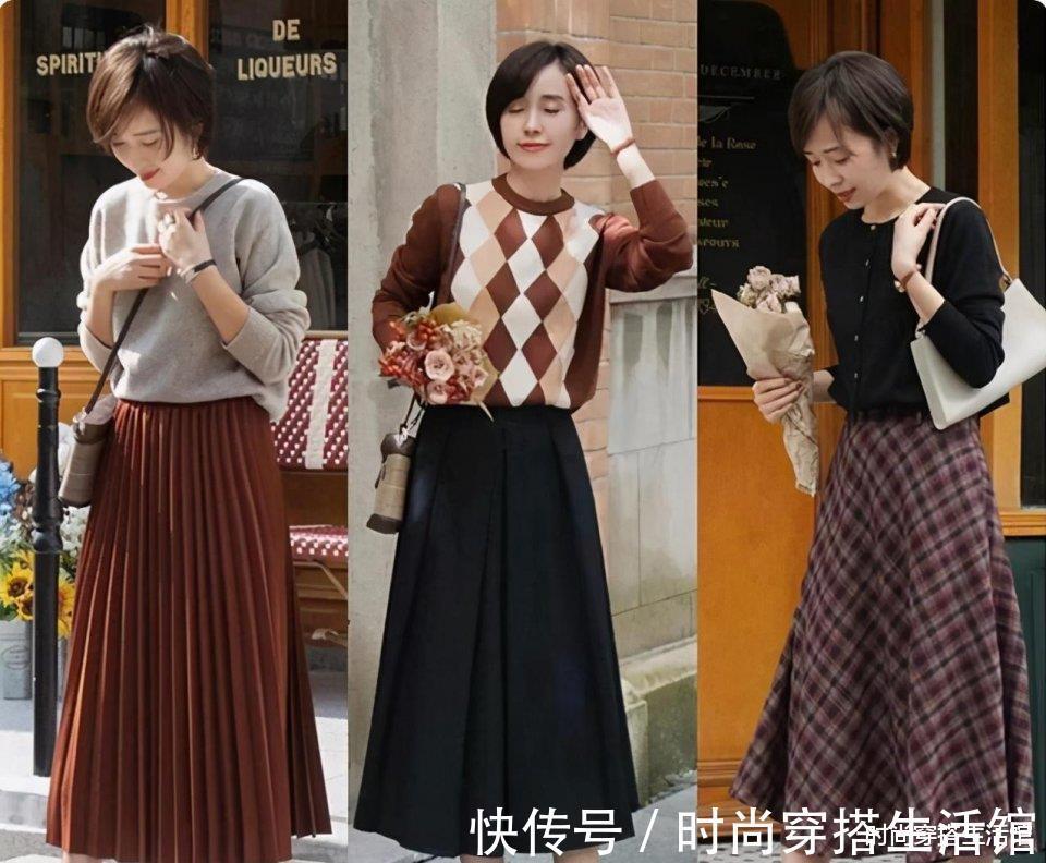 女人|这才是真正时髦保暖的秋季穿搭,优雅高级又耐看,适合40岁女人穿