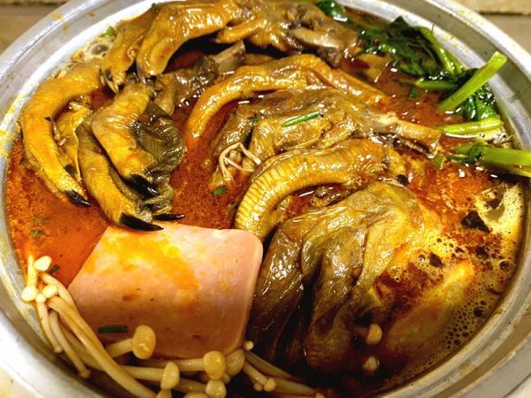 紫苏叶子|田螺鸭脚煲