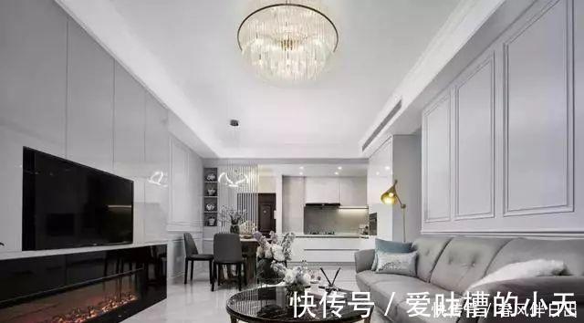 装修|137平后现代风装修,轻奢大气,时尚灰白色也可以如此完美