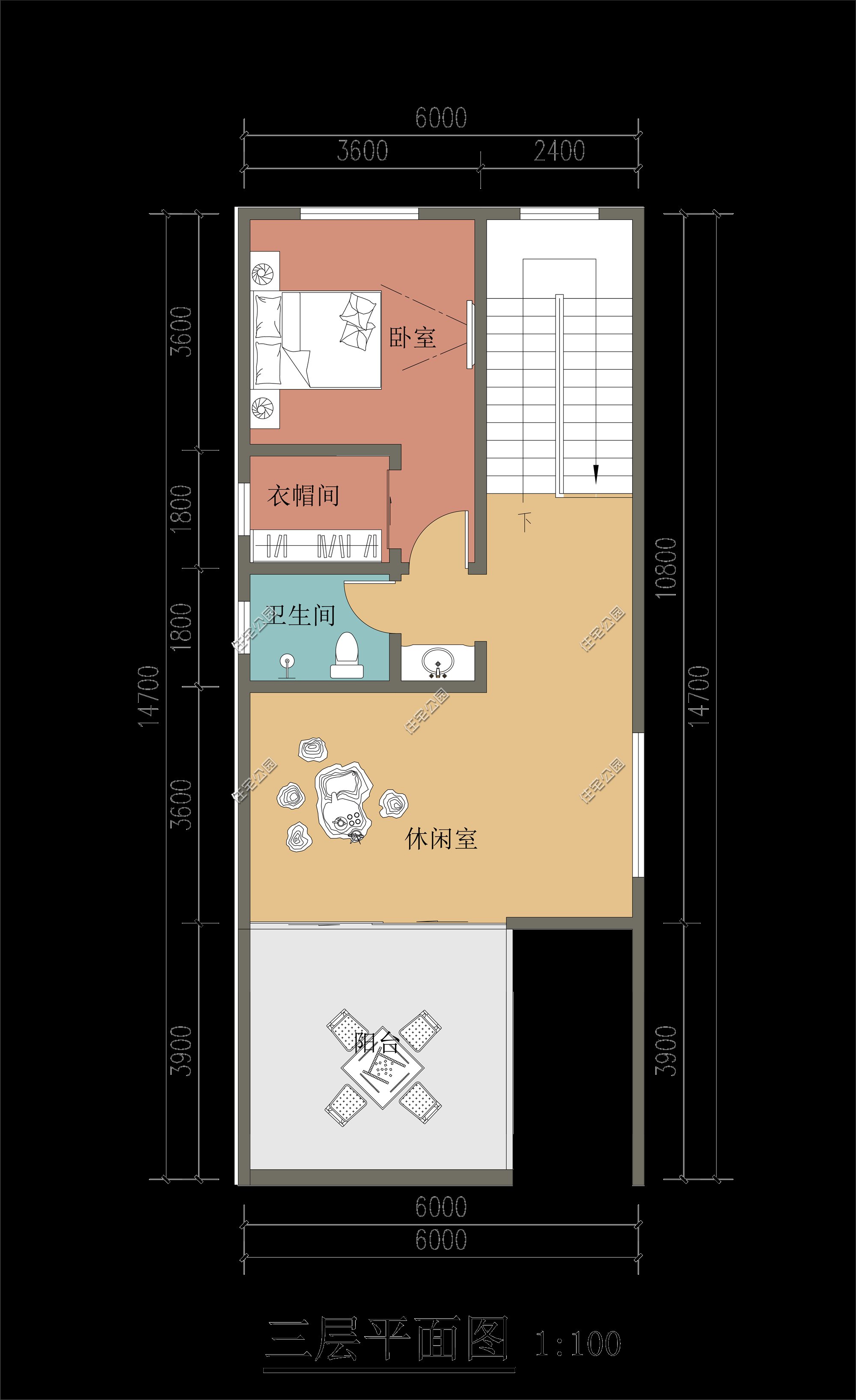 占地|精选10套三层户型图纸，占地面积均不足百平，尤其适合新农村修建