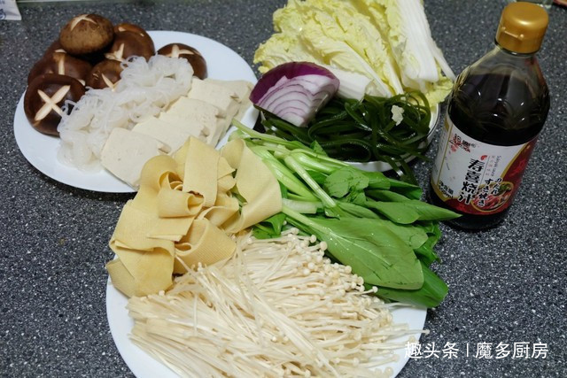 寿喜锅自己做,半碗调味汁一浇,从此告别水煮菜,还能越吃越瘦