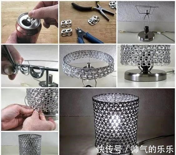 拉环|易拉罐喝完别扔,把环收集,简单的改一改,可做出很多妙用作品