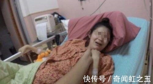 两口子|女子怀孕8个月,宝宝出生后,两口子抱头痛哭