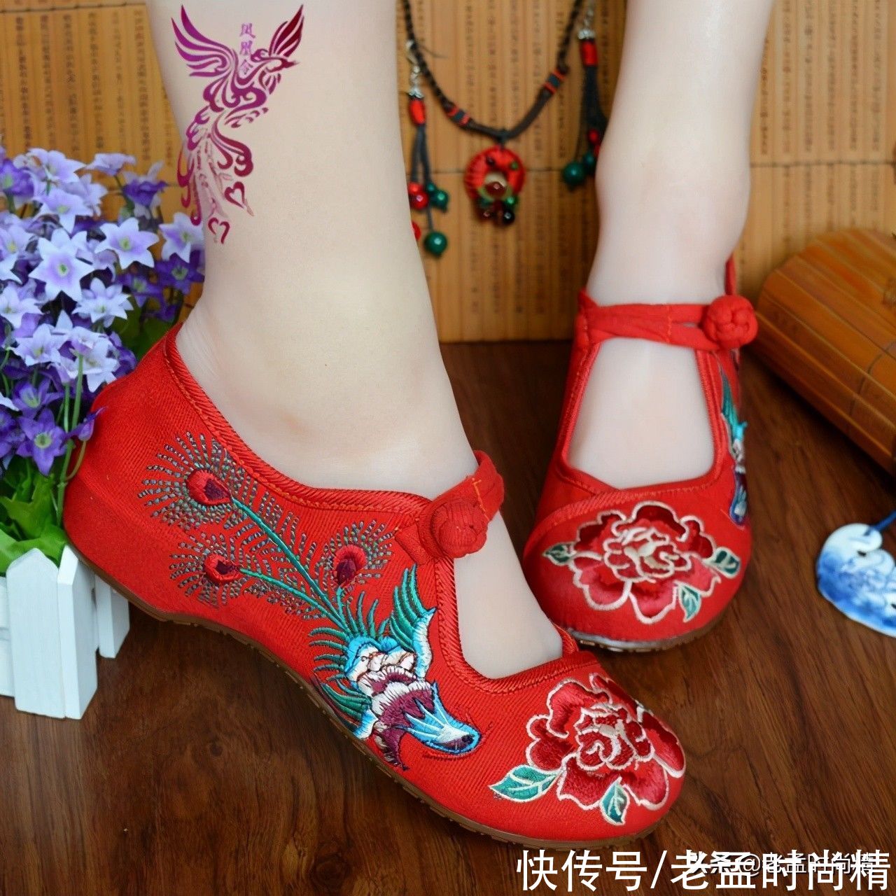 最美中国风——精致绣花鞋引领时尚潮流