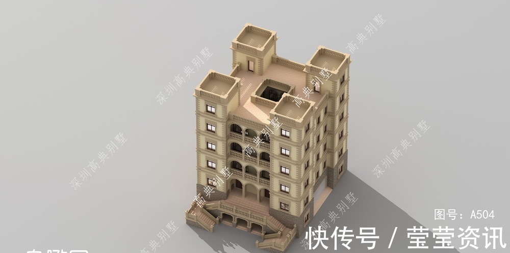 别墅|简洁的农村别墅,外观漂亮大气,让人百看不厌。