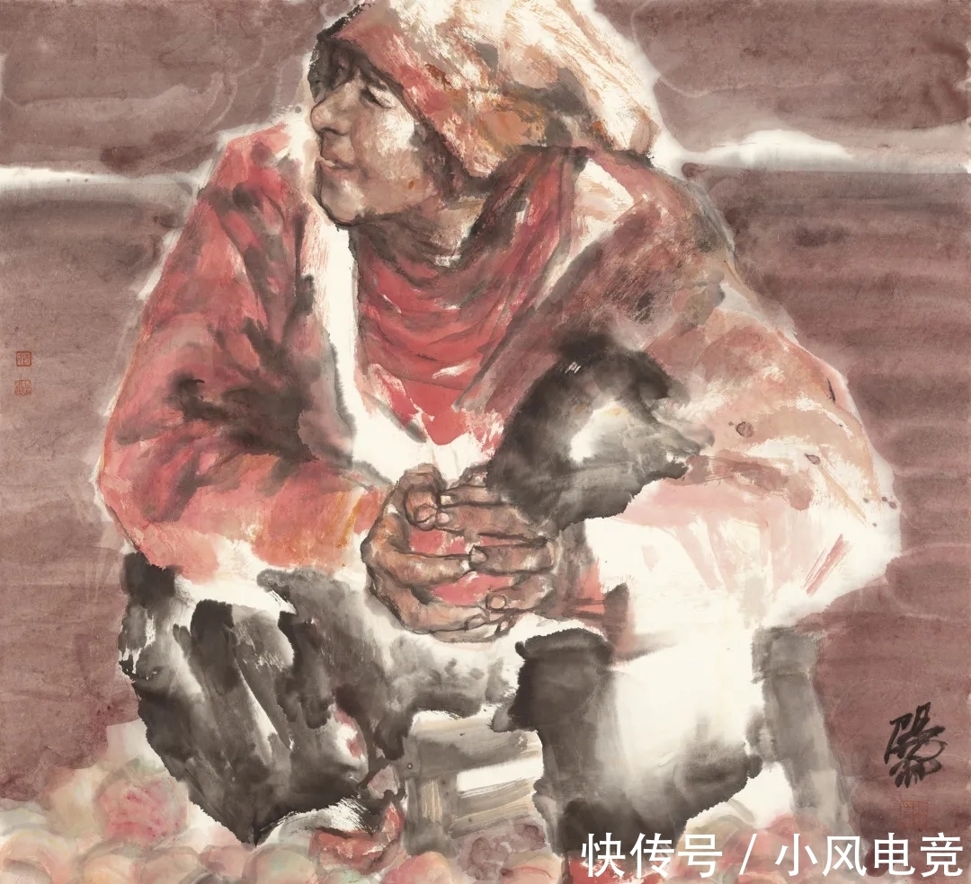 中国美术学院|杭州画院|阳帆人物画